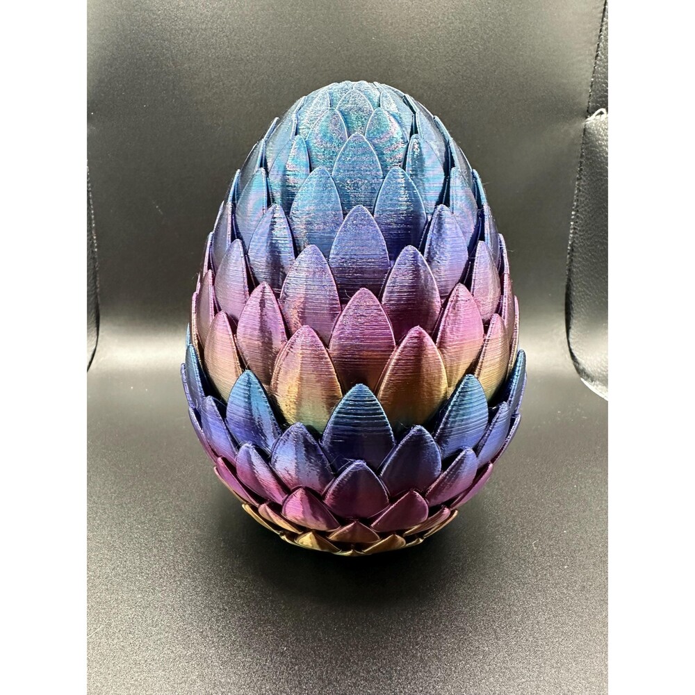 3D Iridescent Dragon Egg